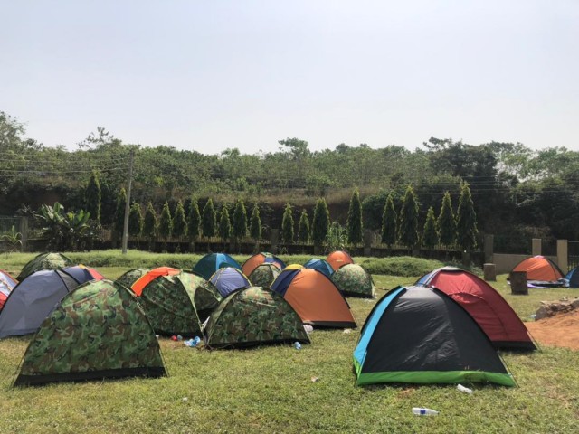 ABUJA BURN FIRE CAMP…